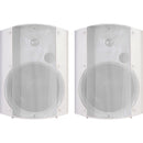 OWI Inc. Surface Mount Speaker Set with 115V Power Supply (White)