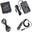 PAG PAGlink Micro Charger with Wall, USB, & Car Adapters (Gold Mount)