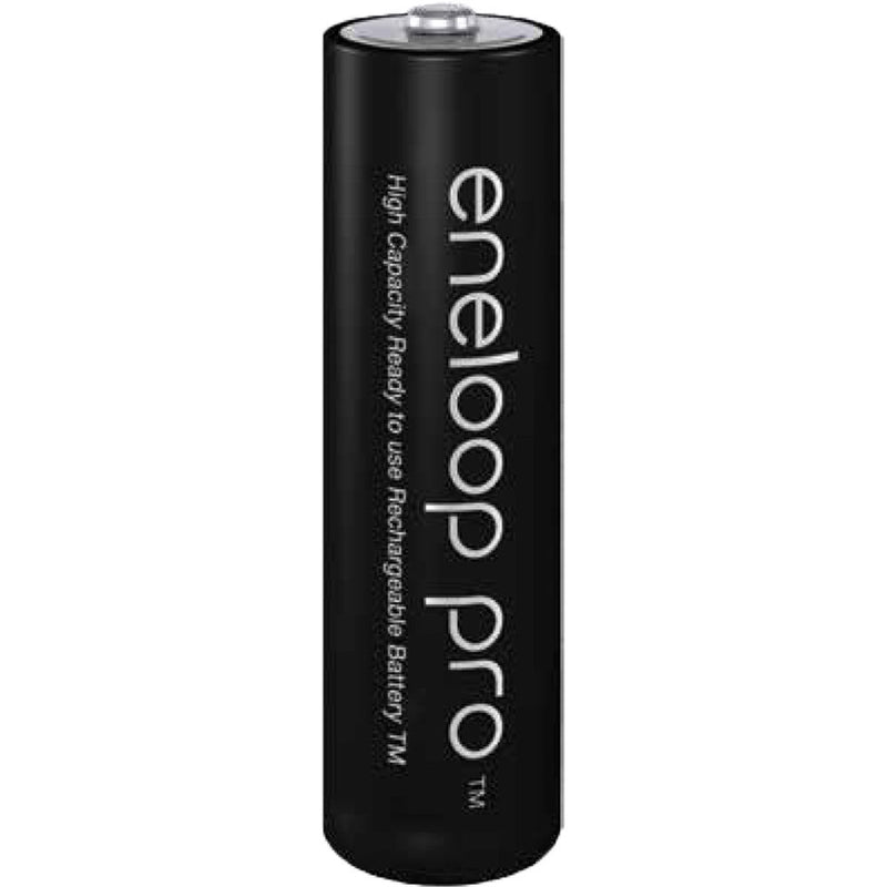 Panasonic eneloop pro AA Rechargeable NiMH Batteries (1.2V, 2550mAh, 4-Pack)