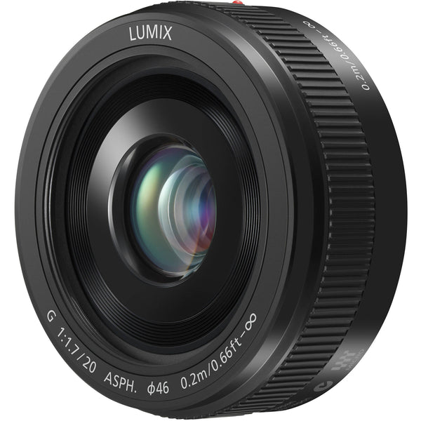 LUMIX G 20mm f/1.7 II ASPH. Lens (Black) India – Tanotis