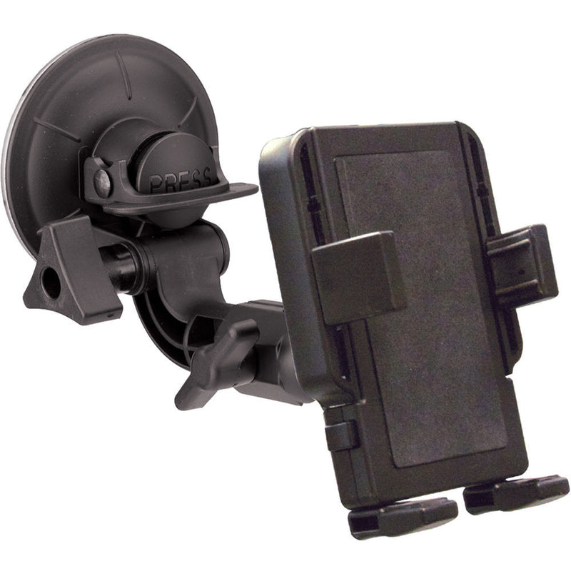 PANAVISE 15508 PortaGrip Phone Holder with 809-AMP Suction Cup Mount