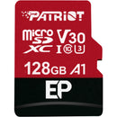 Patriot EP Series 128GB Micro SDXC V30 UHS-1, U3, C10, A1 Flash