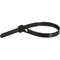 Pearstone 12" Reusable Plastic Cable Ties - Black (100-Pack)