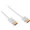Pearstone HDA-A510UTW Active Ultra-Thin High-Speed HDMI Cable with Ethernet (White, 10')