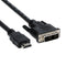 Pearstone 3' HDMI to DVI Cable