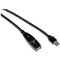 Pearstone 16' USB 3.0 Extension Cable with Booster (Black)
