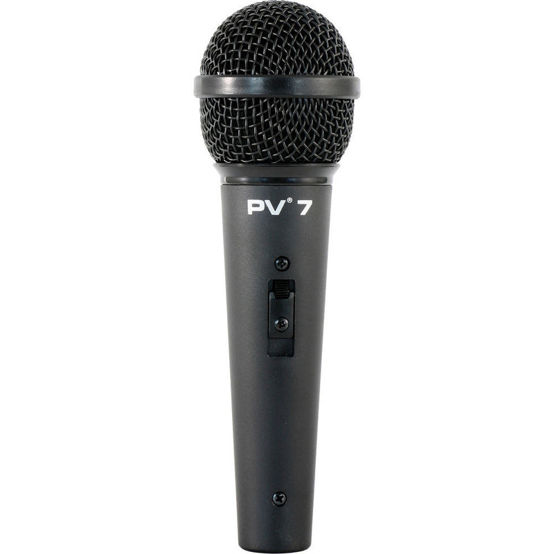 Peavey PV 7 Microphone with XLR to XLR 16.4' Mic Cable