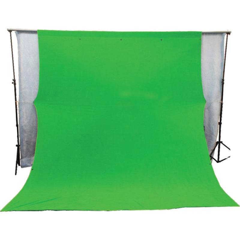 Photek GS12 Green Screen Background (10 x 12', Chroma Key Green)