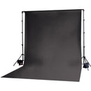 Photoflex Muslin Backdrop (Black, 10x12')