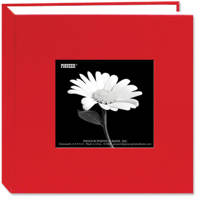 Pioneer Photo Albums DA-100CBF Cloth Frame Album (Apple Red)