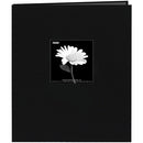 Pioneer Photo Albums MB811CBF/BK Top Loading Scrapbook with Leatherette Cover (Black)