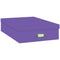 Pioneer Photo Albums Scrapbooking Storage Box (Bright Purple)