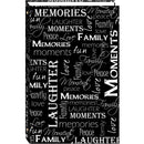 Pioneer Photo Albums STC-46D 3-Ring Photo Album (4 x 6", Black and White Words)