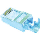 Platinum Tools Shielded EZ-RJ45 Connectors for CAT5e & CAT6 with External Ground (Bag Packaging, 50-Pieces)