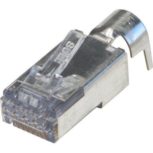 Platinum Tools ezEX44 Shielded RJ45 External Ground Connector (25-Pieces / Clamshell)