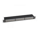 Platinum Tools 24-Port Cat6A Shielded Patch Panel (1 RU)