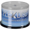 PlexDisc DVD-R Glossy White Inkjet Hub Printable Discs with Liquid Defense Plus (50-Pack)