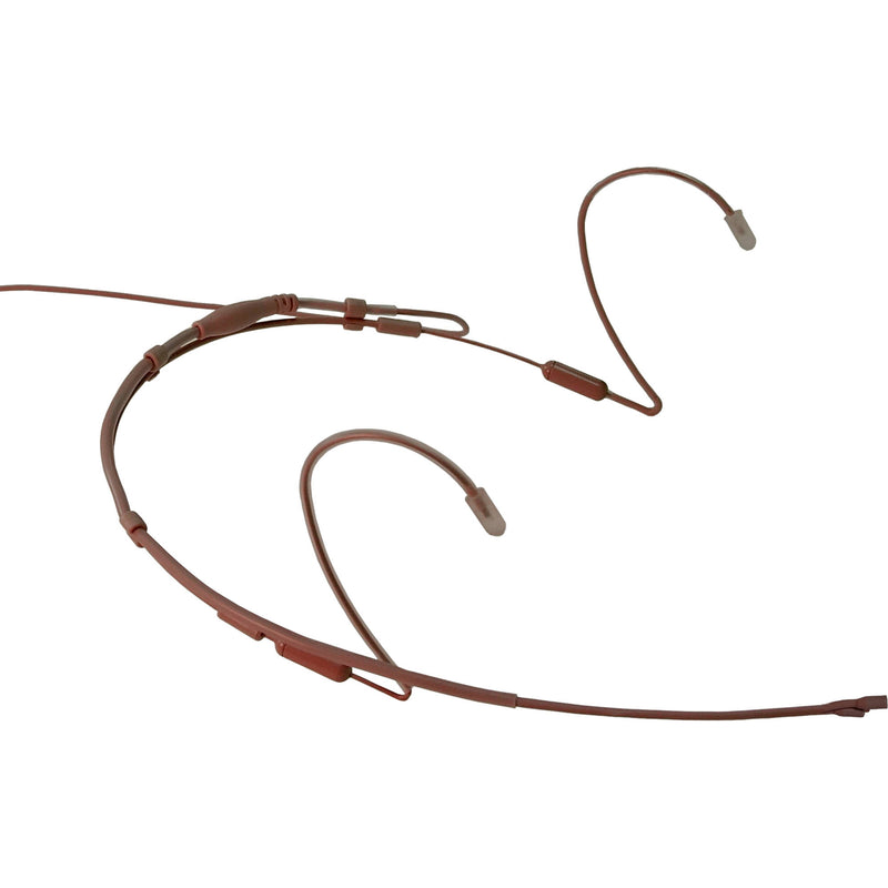 Point Source Audio CO2-8WD-XSH Dual-Element Omnidirectional Headset Microphone (Brown)