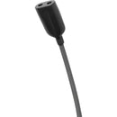 Point Source Audio SERIES8 CO2-8WL-SH Dual Omni Lavalier Mic with Hardwired TA4F Connectors (Black)