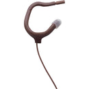 Point Source Audio SERIES8 EMBRACE Earmount Omnidirectional Lavalier Microphone for Sennheiser EW Series Wireless Transmitters (Brown)
