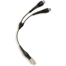 Point Source Audio 2-Microphone Combiner for Point Source Audio Lemo-Style Terminated Microphones
