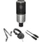 Polsen PCR-65 Cardioid Condenser Mic Broadcaster Kit with Suspension Arm, Headphones & Cable