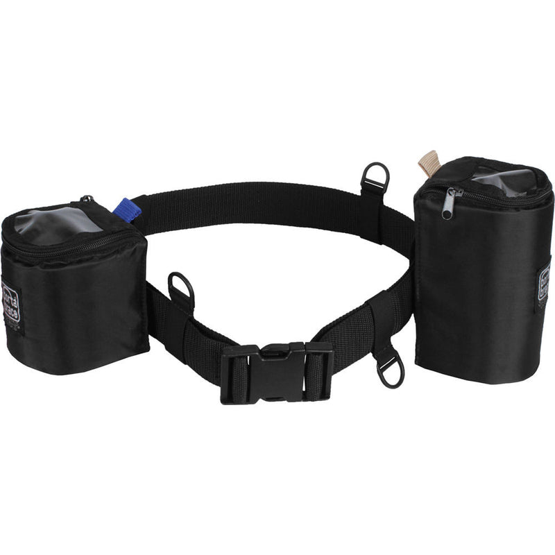 Porta Brace Waist Belt with 2 Lens Cups (Black)