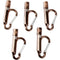 Porta Brace Carabiner Set (5 Piece, Bronze)
