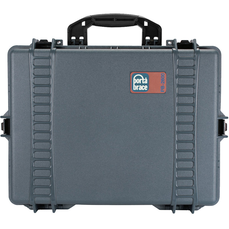 Porta Brace PB-2600FP Hard Case with Foam Interior (Silver Platinum)