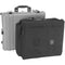 Porta Brace Wheeled Hard Case & Removable Soft Case Combo for AU-EVA1 (Silver)