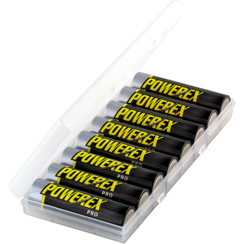 Powerex Pro Rechargeable AA NiMH Batteries (1.2V, 2700mAh, 8-Pack)