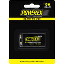 Powerex 9V Precharged Rechargeable NiMH Battery (9.6V, 230mAh)