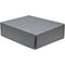 Print File Drop-Front Metal Edge Archival Storage Box (Gray, 11.5 x 14.5 x 3")