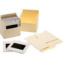 Print File SB24 Slide Storage Boxes (24-Pack, Cream)