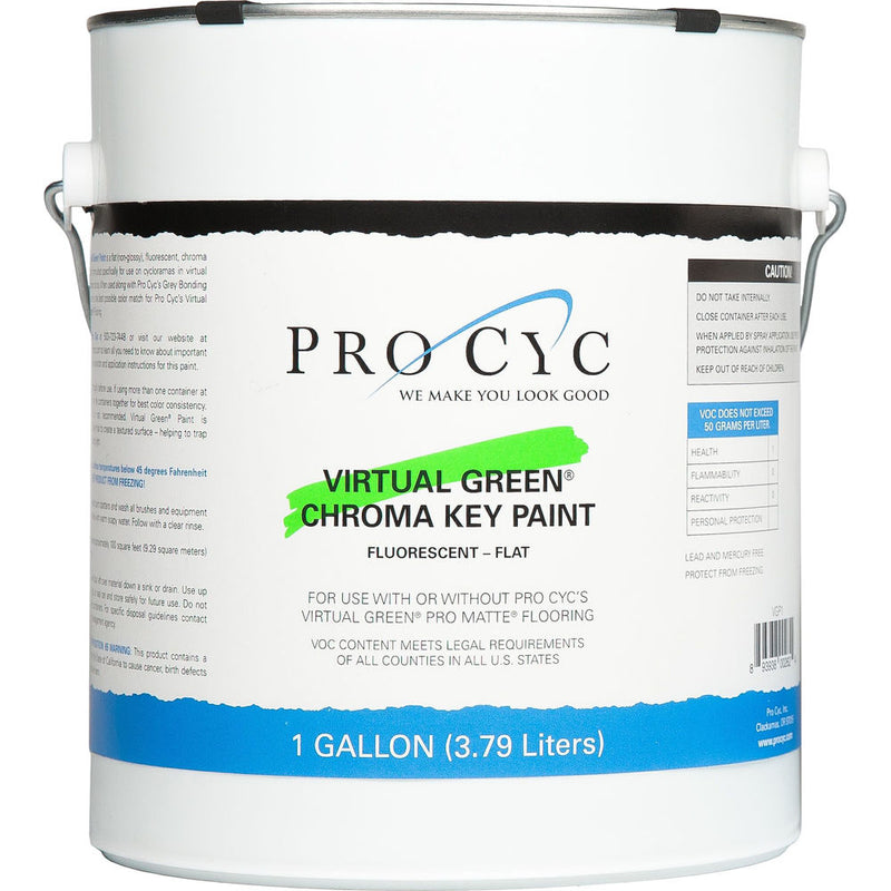 Pro Cyc Virtual Green Chroma Key Paint (1-Gallon)