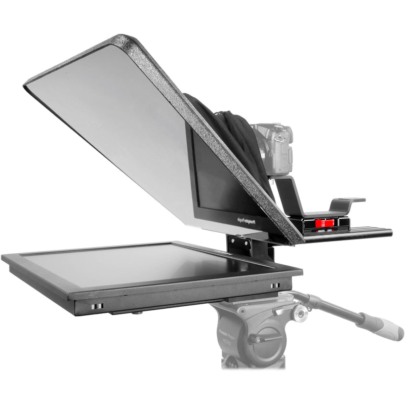 Prompter People Flex Plus 19" Trapezoidal HB Teleprompter with 19" Reversing Monitor