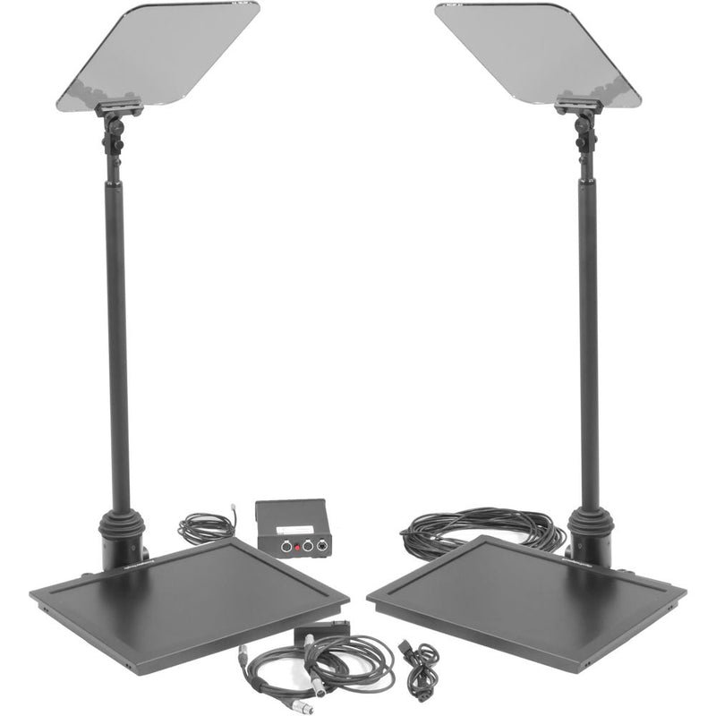 Prompter People ProLine StagePro 24" Auto-Stepper High-Bright Presidential Teleprompter (Pair)