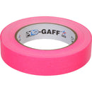 ProTapes Pro Gaff Adhesive Tape (1" x 25 yd, Fluorescent Pink)