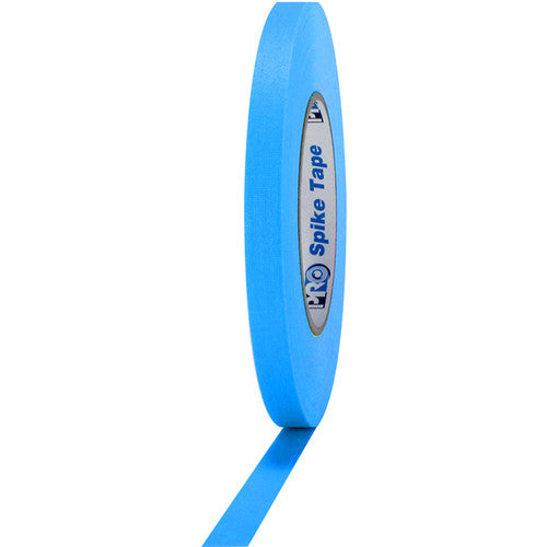 ProTapes Pro Spike Fluorescent Cloth Gaffers Tape (0.5" x 45 yd, Fluorescent Blue)
