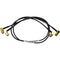PSC 20" Right-Angle SMA to Right-Angle SMA Cable (Pair)