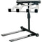 Pyle Pro PLPTS55 Universal Portable Foldable Professional DJ Laptop Stand with Telescopic Height Adjustment