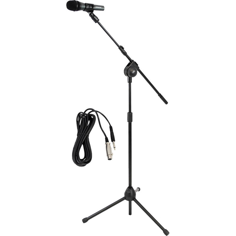 Pyle Pro PMKSM20 Microphone, Cable, and Tripod Stand