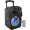 Pyle Pro PPHP844B 8" 2-Way 400W Bluetooth PA Speaker with Light Show