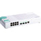 QNAP QSW-308-1C 8-Port Unmanage 1Gbe Switch/8 1Gbe Nbase-T Ports/3 10Gbe Sfp+