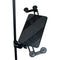 QuikLok IPS-12 Microphone and Music Stand-Mount Universal Tablet Holder (Black)