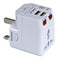 QVS Premium World Power Travel Adapter Kit (White)