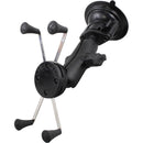 RAM MOUNTS Twist Lock Suction Cup Mount with Universal X-Grip IV Holder for Large Phones/Phablets