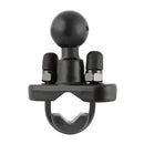 RAM MOUNTS Rail Base with Zinc Coated U-Bolt and 1" Ball