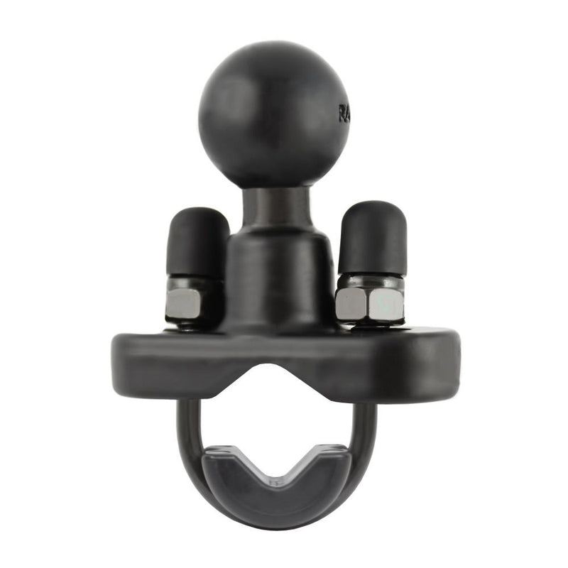 RAM MOUNTS Rail Base with Zinc Coated U-Bolt and 1" Ball