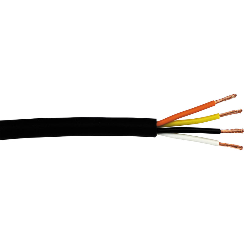 RapcoHorizon SPEAKER4 4-Conductor 13 AWG Stranded Bare Copper Unshielded Speaker Wire (250')